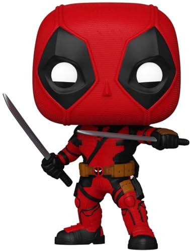 Funko Pop! Marvel Deadpool & Wolverine Deadpool vinyl figure with katanas