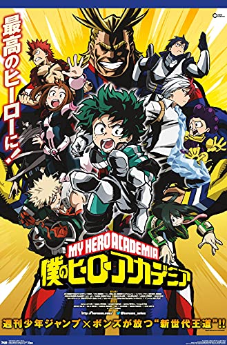 My Hero Academia key art poster